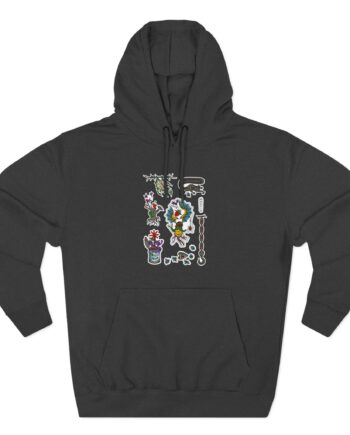 Billy Strings Flash Sheet Three-Panel Fleece Hoodie