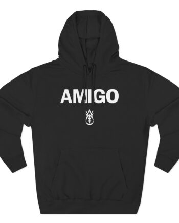 Amigo the Devil Seal the Deal Three-Panel Fleece Hoodie