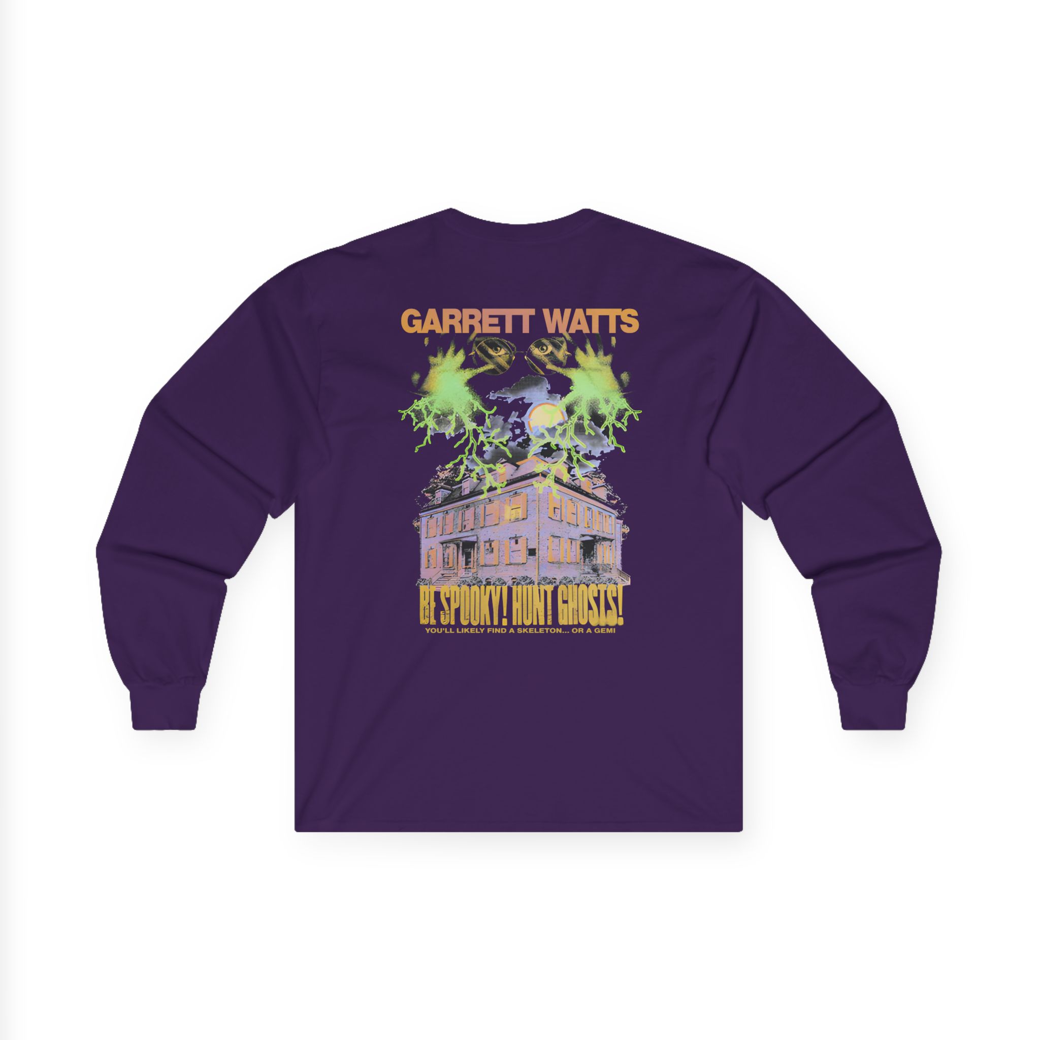 Garrett Watts Haunted Powers Unisex Ultra Cotton Long Sleeve Tee