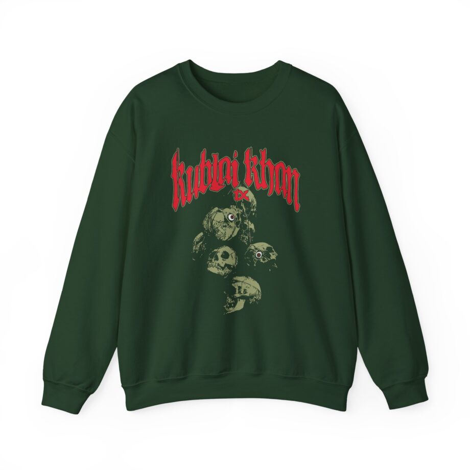 Kublai Khan - Skull Unisex Heavy Blend™ Crewneck Sweatshirt