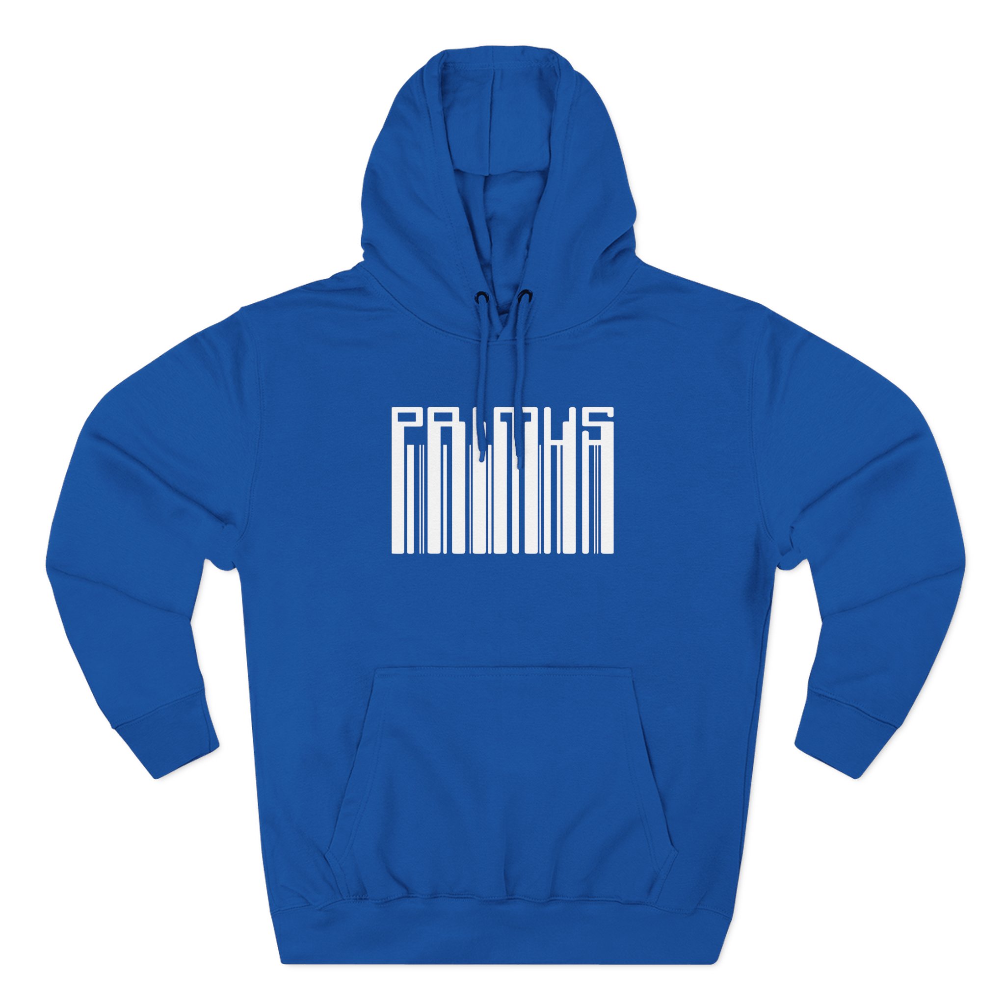 Primus Black Barcode Three-Panel Fleece Hoodie