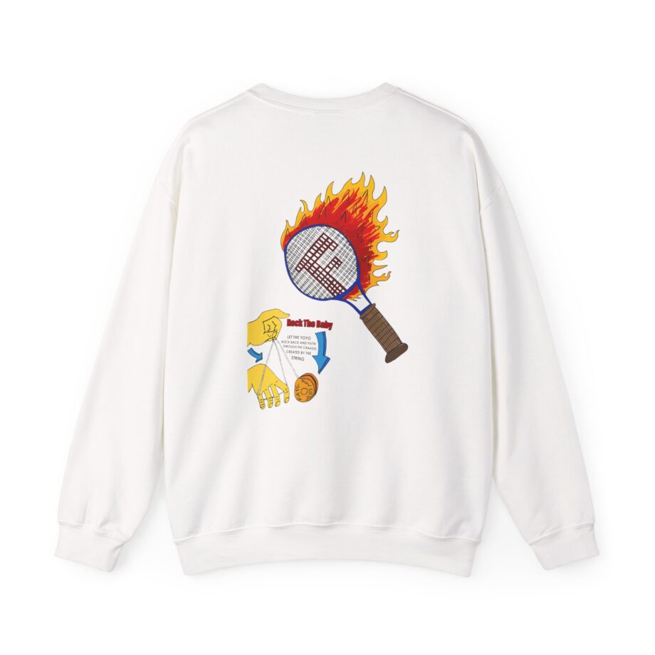 Faye Webster Felt Tip Unisex Heavy Blend™ Crewneck Sweatshirt
