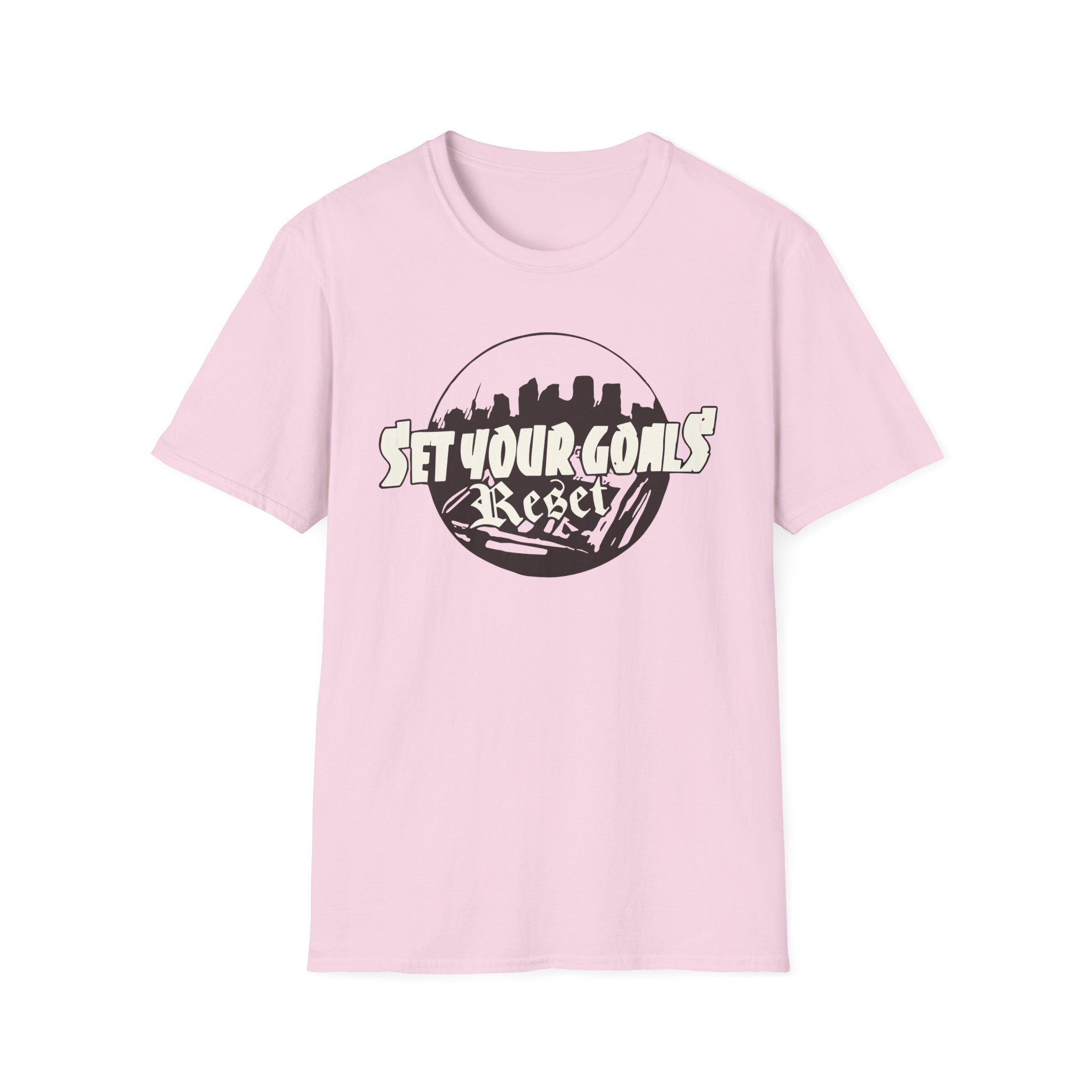 Set Your Goals Reset Unisex Softstyle T-Shirt