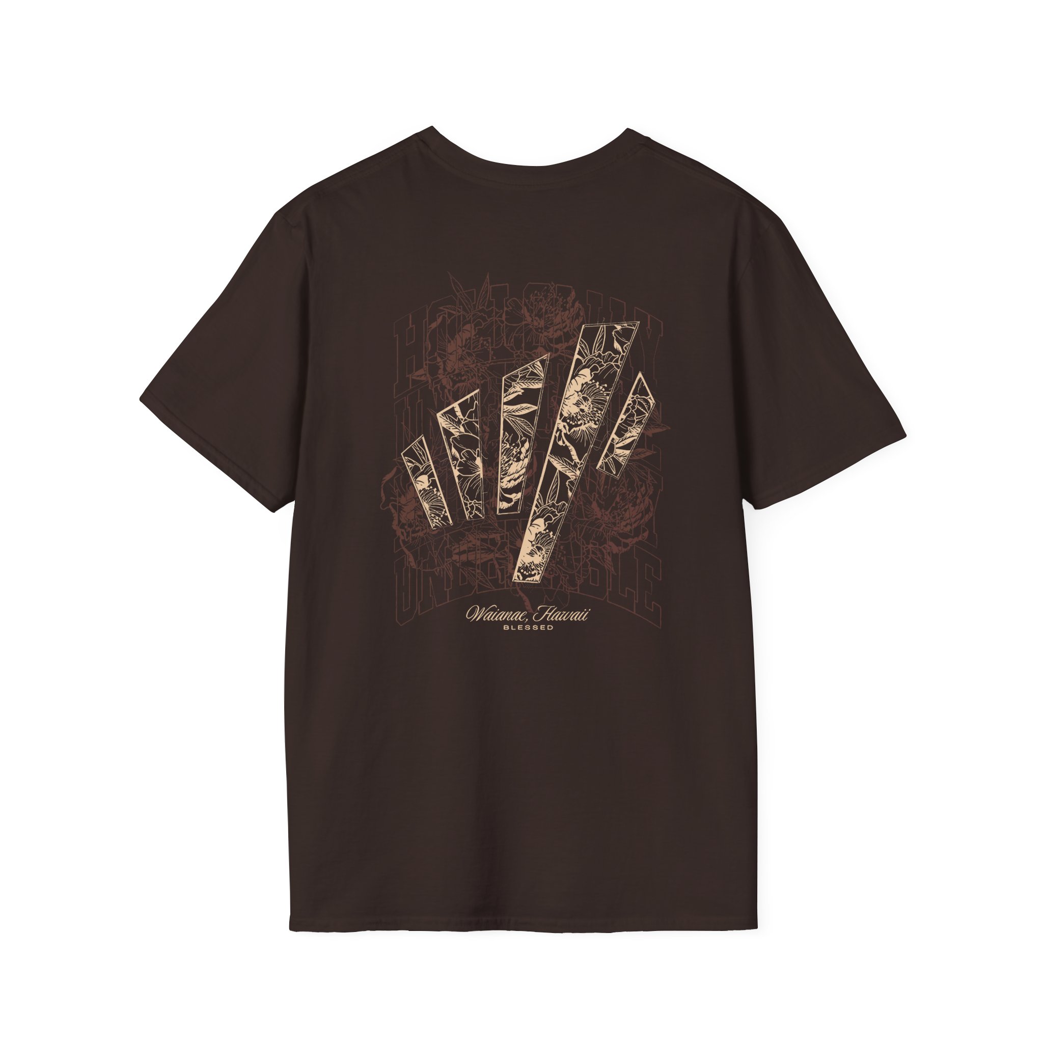 Max Holloway Undeniable Burgundy Unisex Softstyle T-Shirt