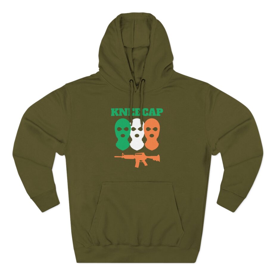 Kneecap Three-Panel Fleece Hoodie