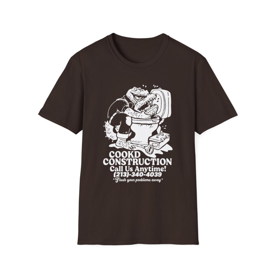 Lazarbeam  Cookd Construction Call Us Anytime Unisex Softstyle T-Shirt