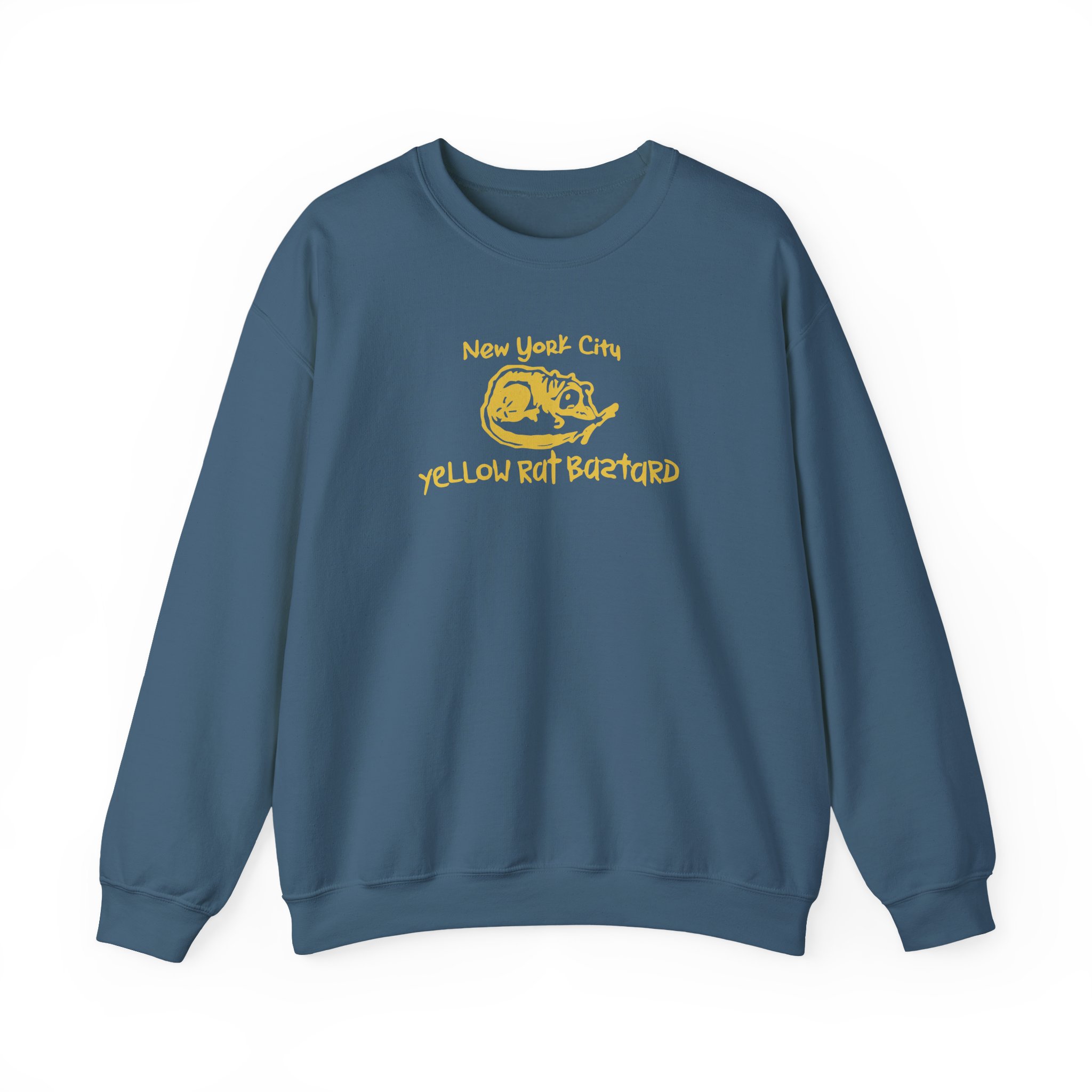 Ishowspeed John Galt Nyc Yellow Rat Bastard Unisex Heavy Blendâ„¢ Crewneck Sweatshirt