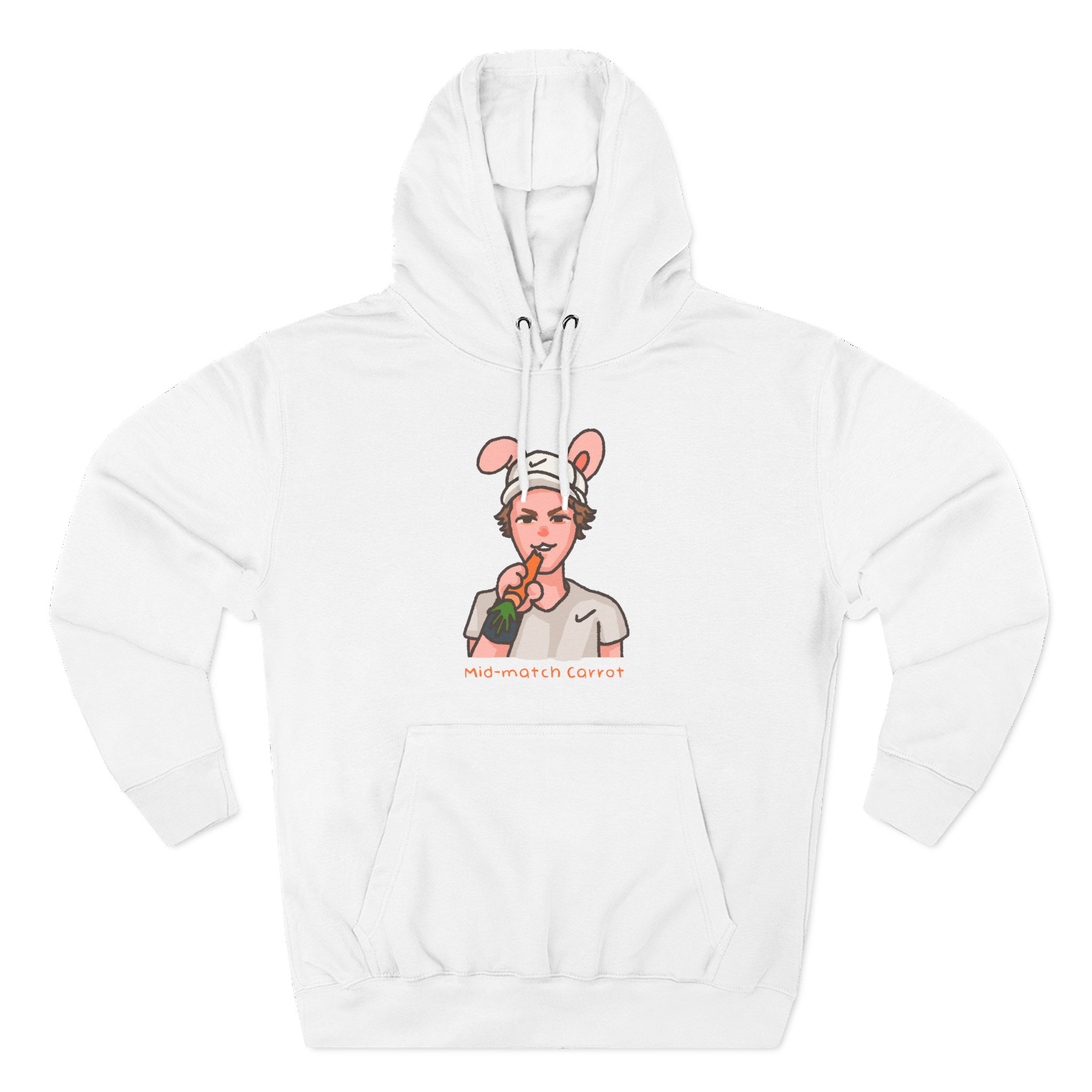 Jannik Sinner Three-Panel Fleece Hoodie