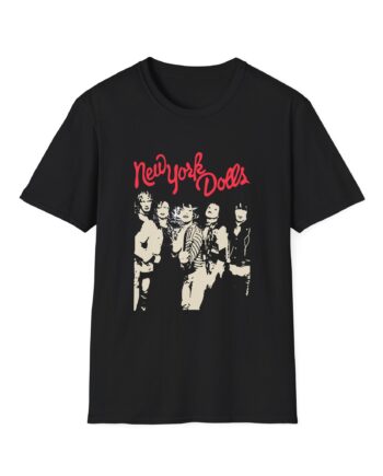 New York Dolls Trash Photo Unisex Softstyle T-Shirt