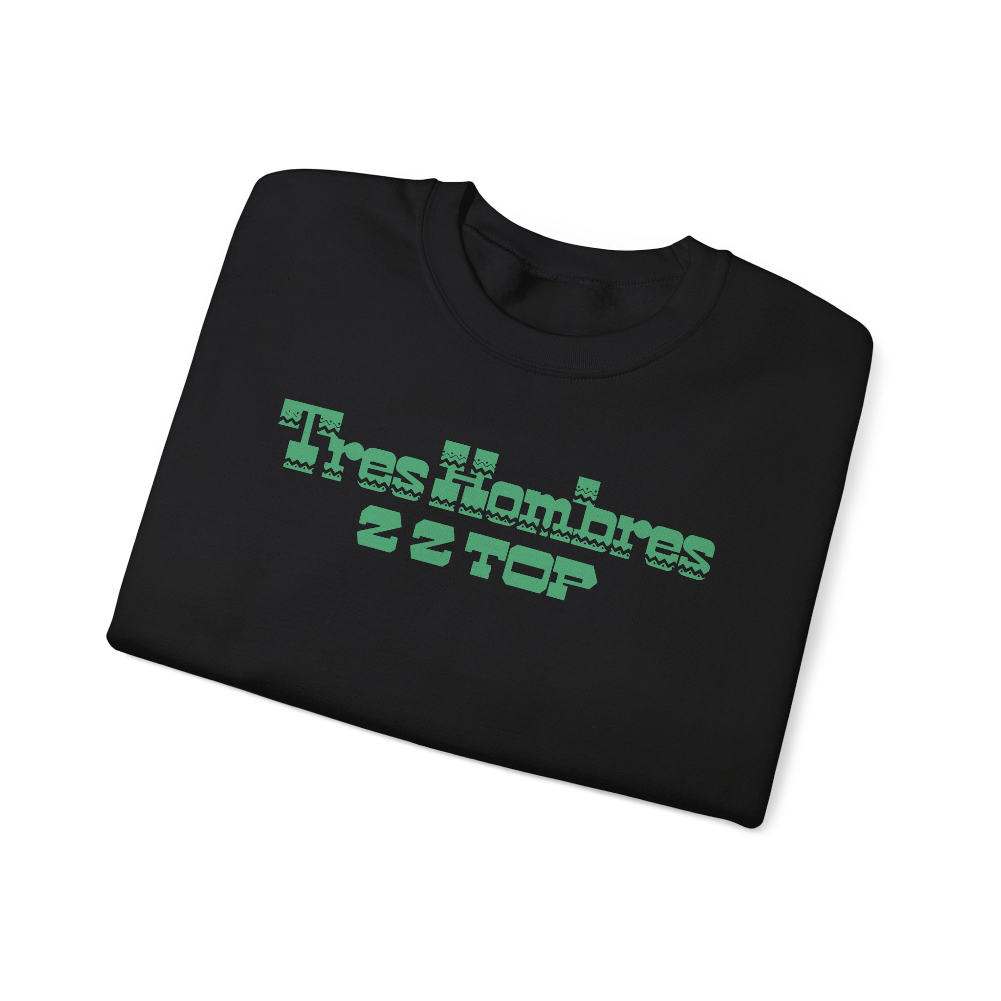 Zz Top Tres Hombres Unisex Heavy Blendâ„¢ Crewneck Sweatshirt