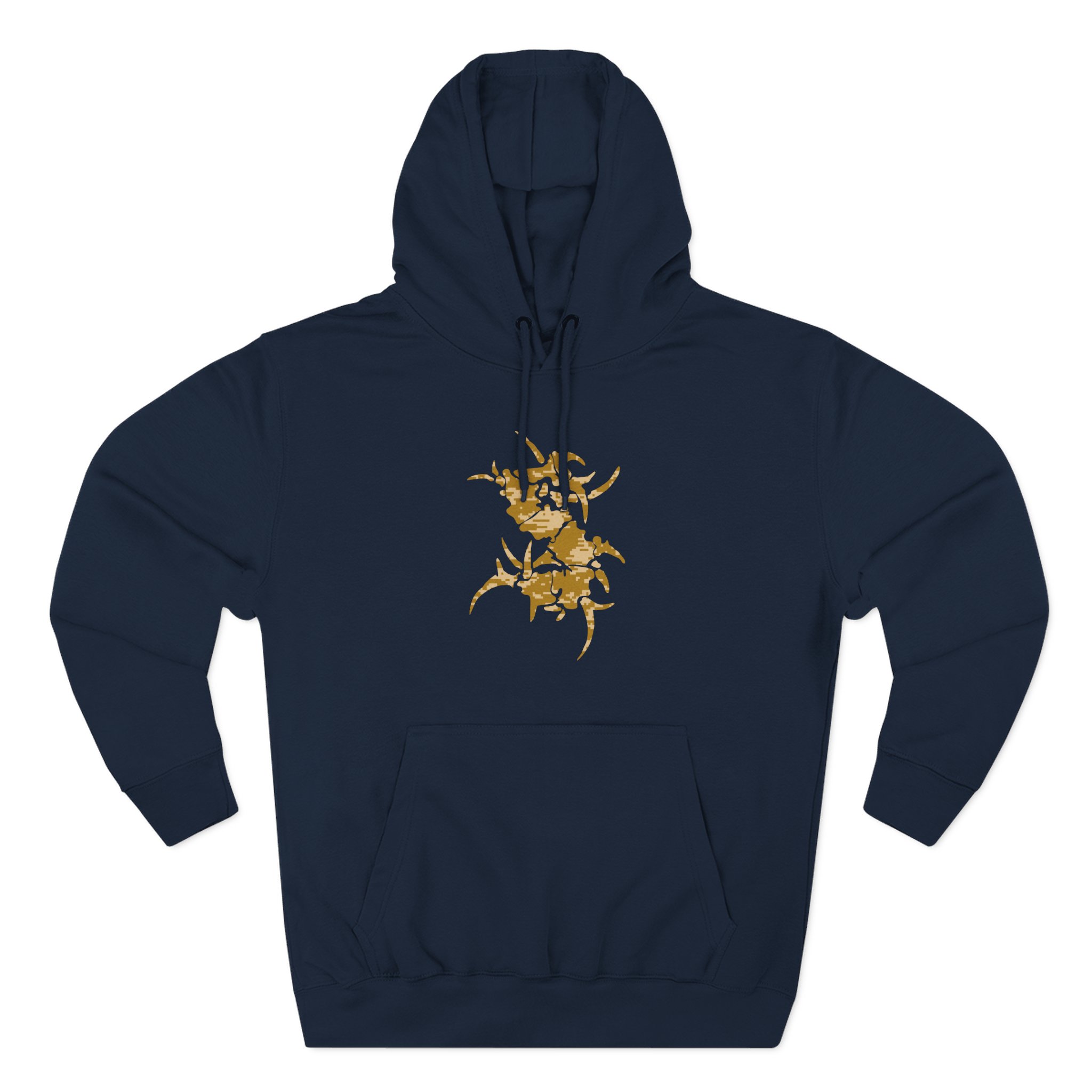 Sepultura Desert Camo S Logo Three-Panel Fleece Hoodie