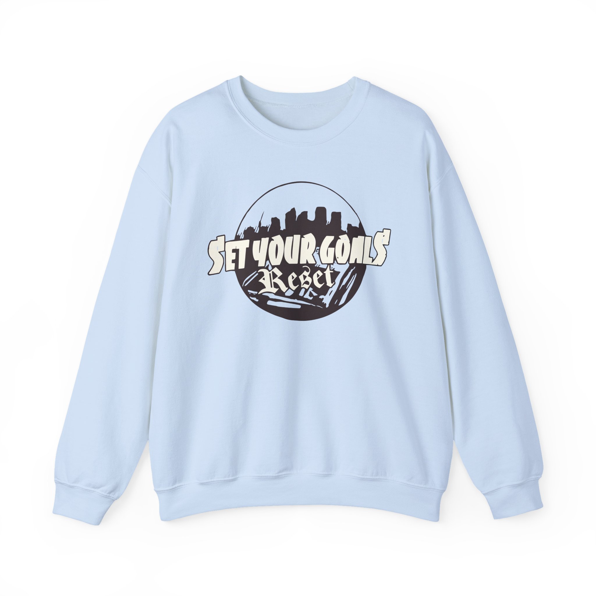 Set Your Goals Reset Unisex Heavy Blendâ„¢ Crewneck Sweatshirt