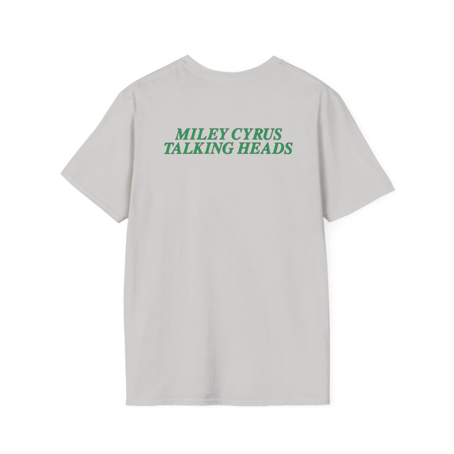 Miley Cyrus Talking Heads X Miley Psycho Killer Unisex Softstyle T-Shirt