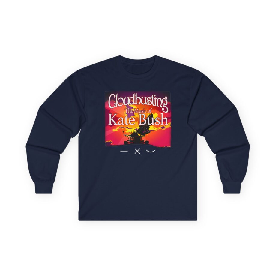 Kate Bush Line Cross Curve Unisex Ultra Cotton Long Sleeve Tee