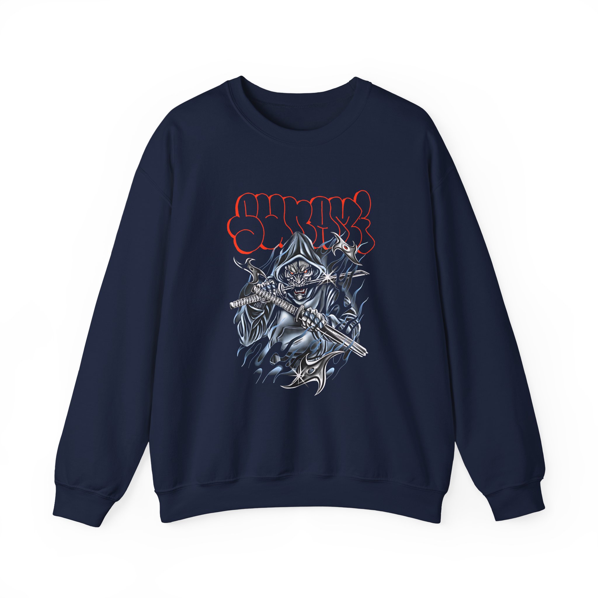 Sunami Samurai Unisex Heavy Blendâ„¢ Crewneck Sweatshirt