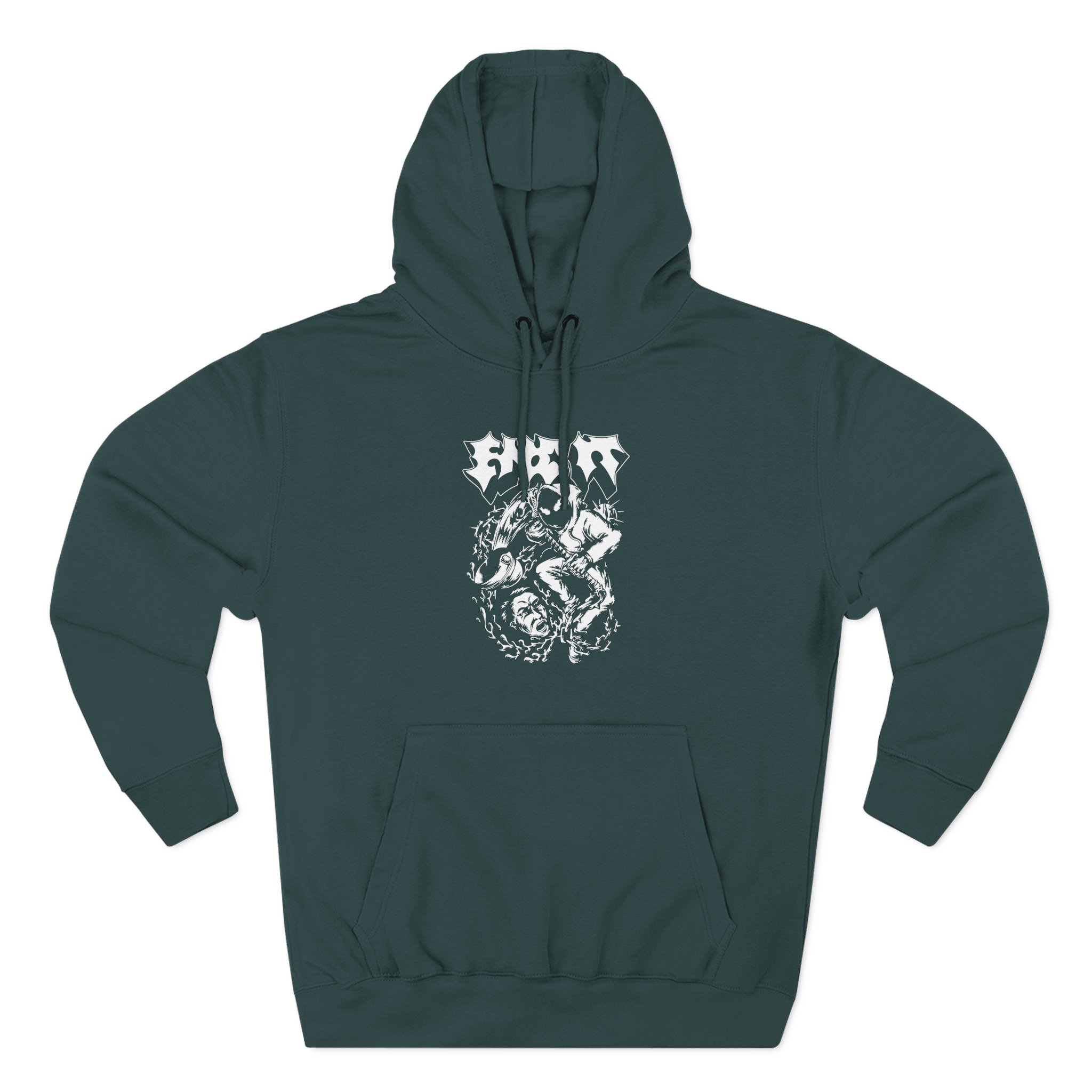 End It Three-Panel Fleece Hoodie