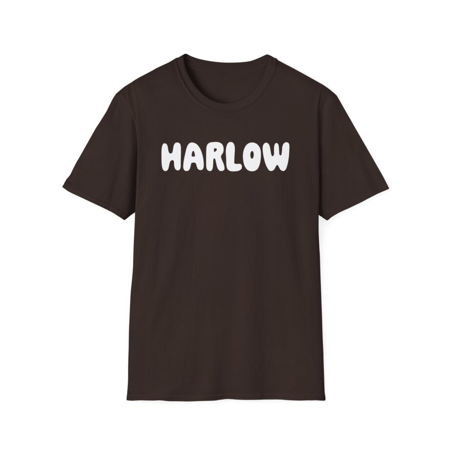 Harlow and Popcorn Unisex Softstyle T-Shirt
