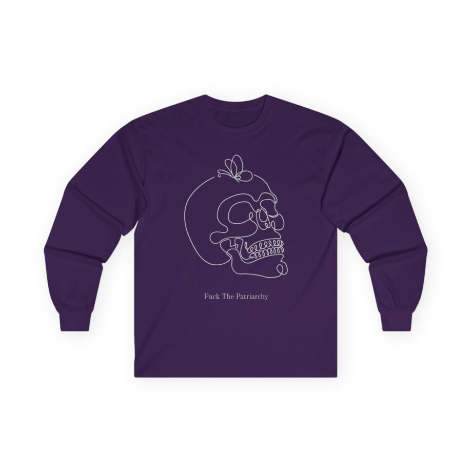 Qtcinderella Fuck the Patriarchy Unisex Ultra Cotton Long Sleeve Tee