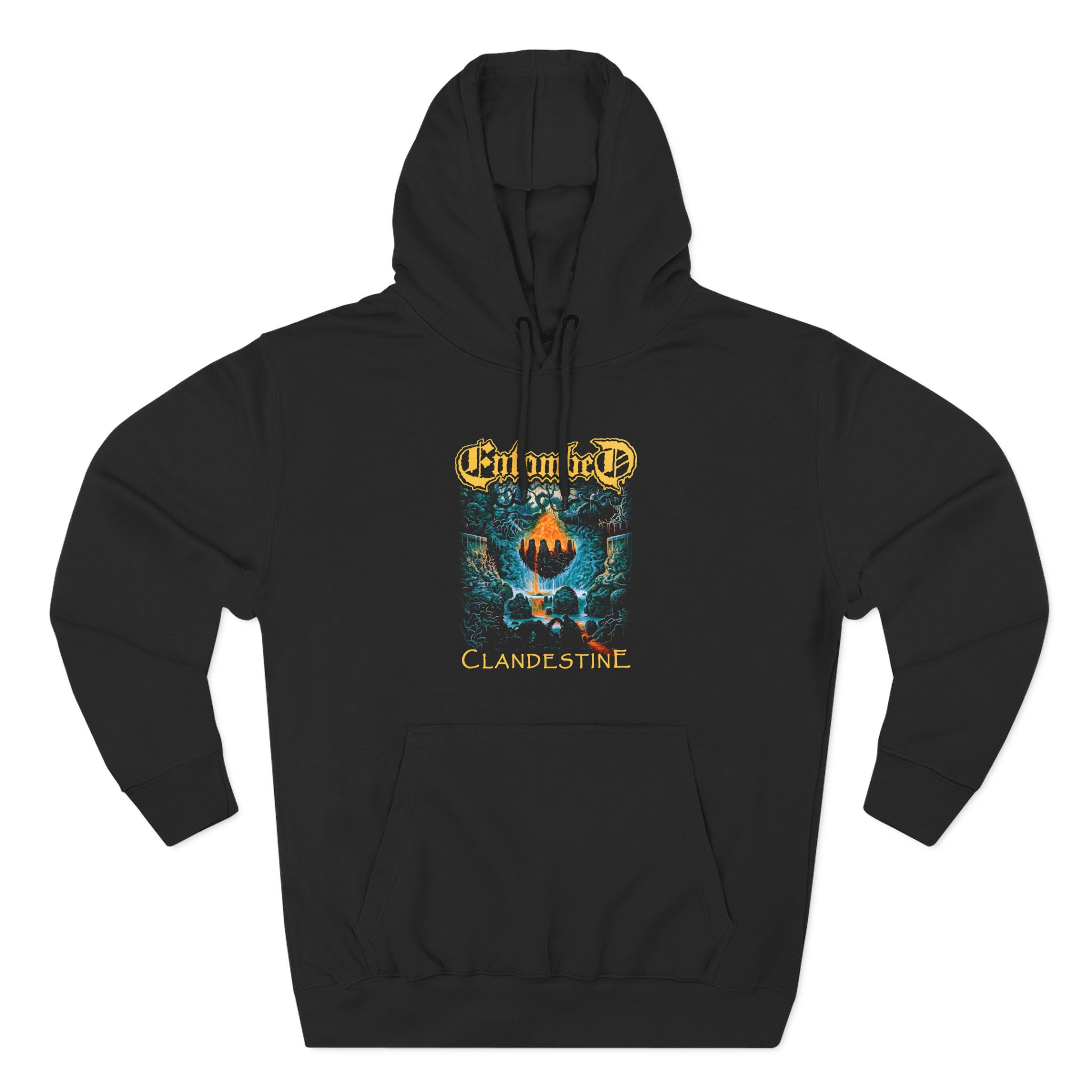 Entombed Clandestine Live Three-Panel Fleece Hoodie