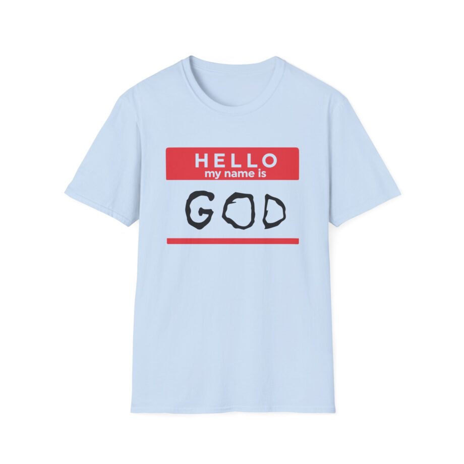 Aphex Twin Hello My Name is God Unisex Softstyle T-Shirt