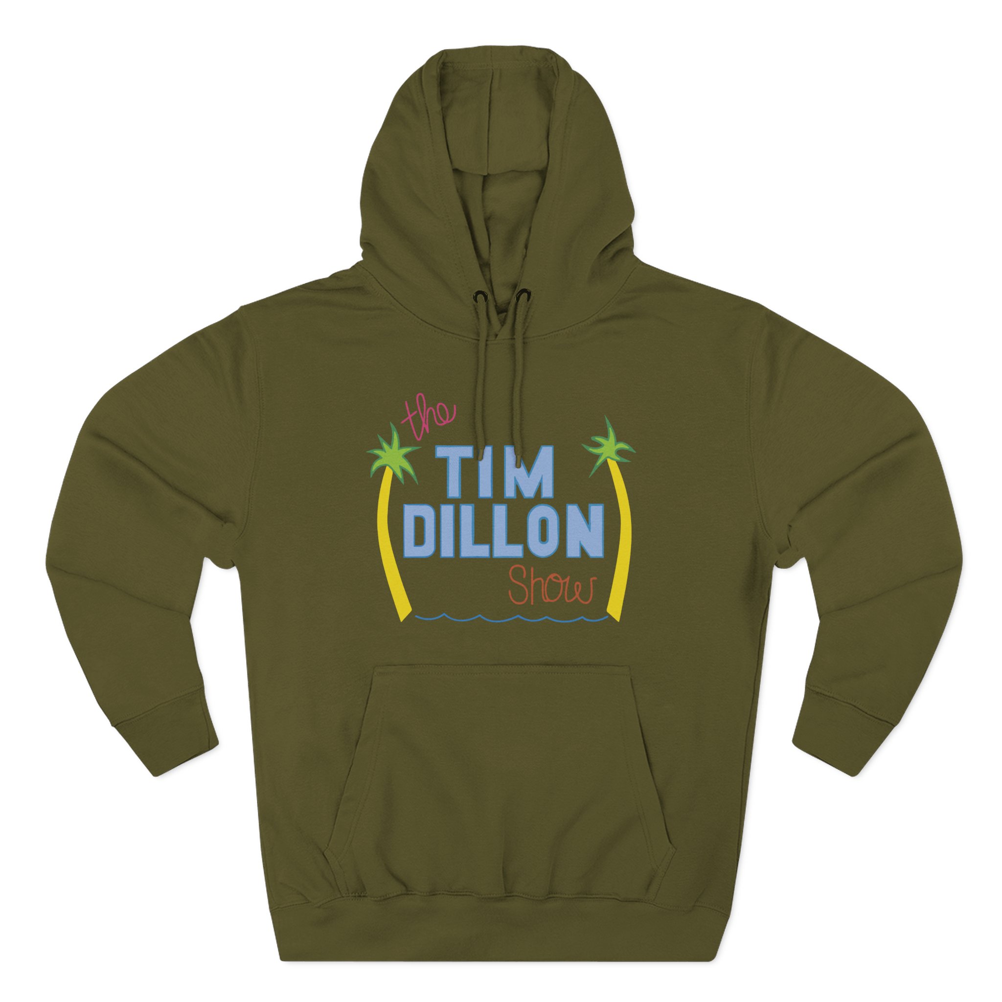 Tim Dillon Three-Panel Fleece Hoodie