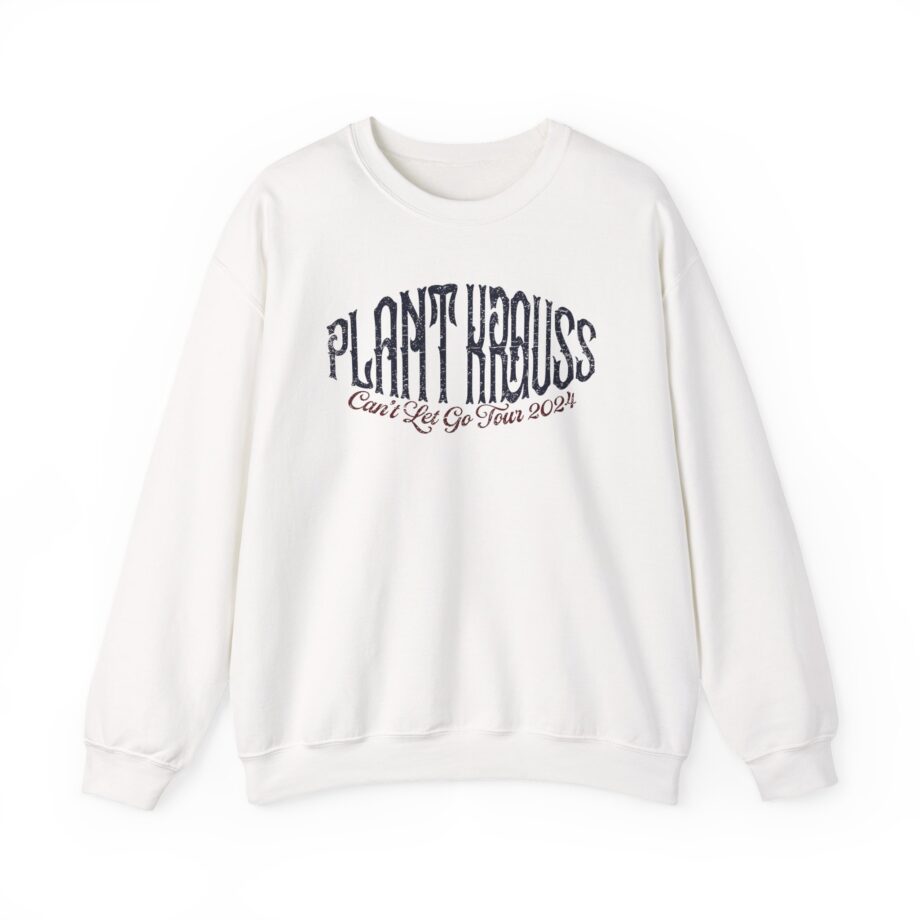 Robert Plant Inflated Type Unisex Heavy Blend™ Crewneck Sweatshirt