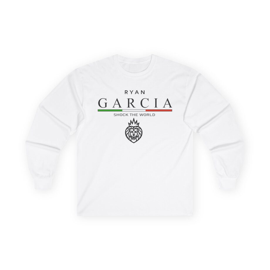 Ryan Garcia shock the world Unisex Ultra Cotton Long Sleeve Tee