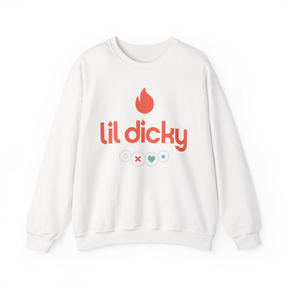 Lil Dicky Swipe Right Unisex Heavy Blend™ Crewneck Sweatshirt