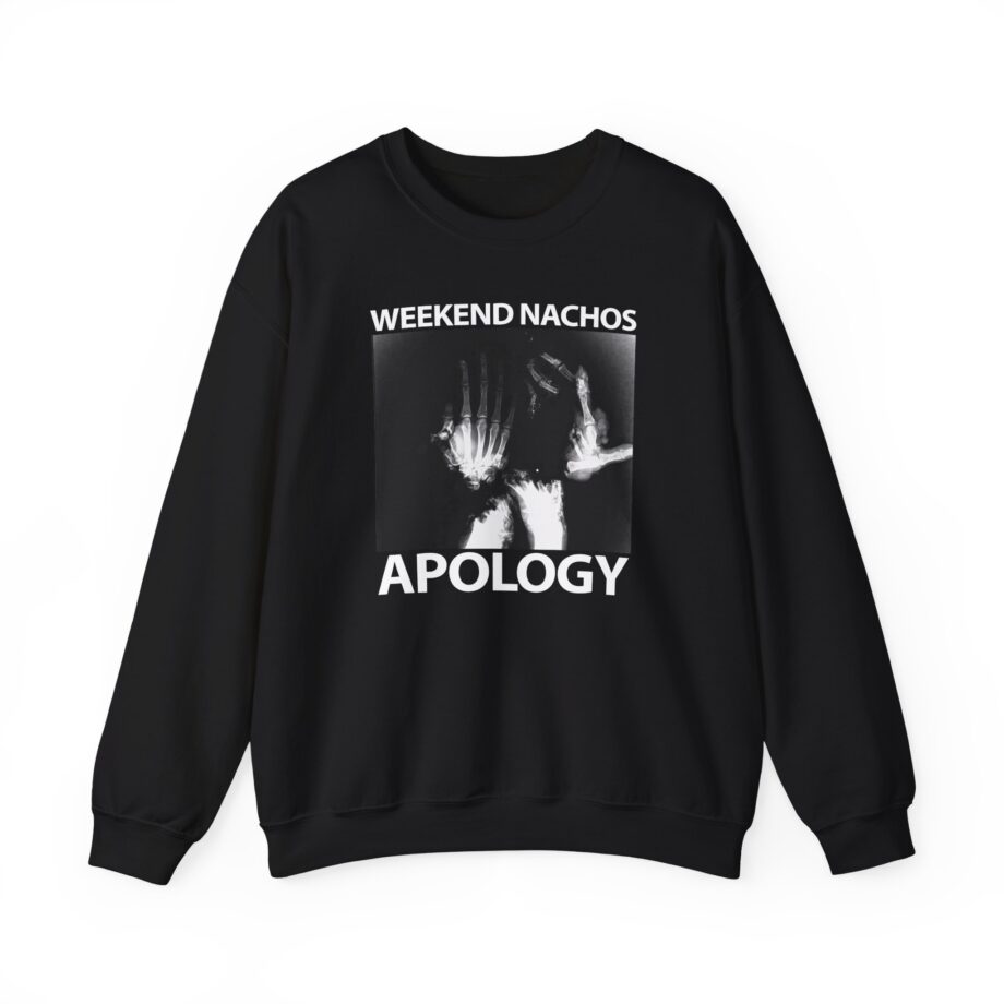 Weekend Nachos Apology Unisex Heavy Blend™ Crewneck Sweatshirt