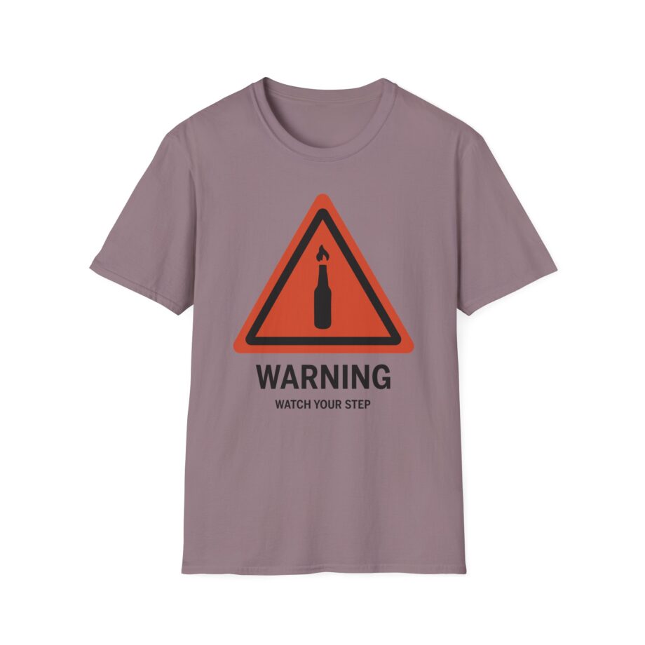 Summit1g Warning Watch Your Step Unisex Softstyle T-Shirt