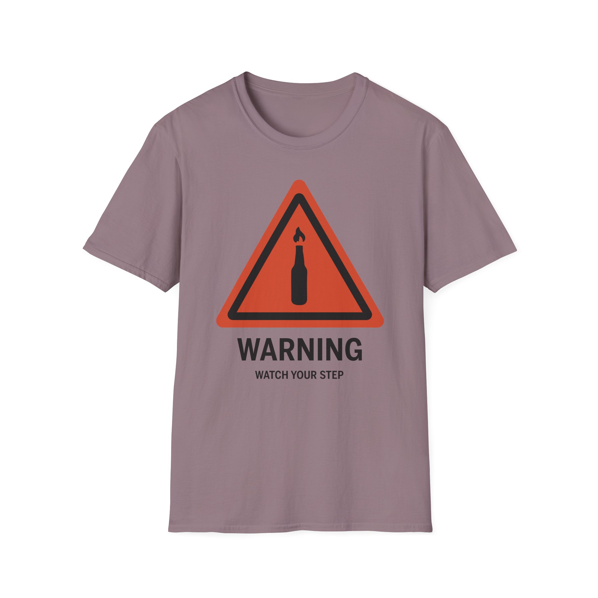 Summit1g Warning Watch Your Step Unisex Softstyle T-Shirt