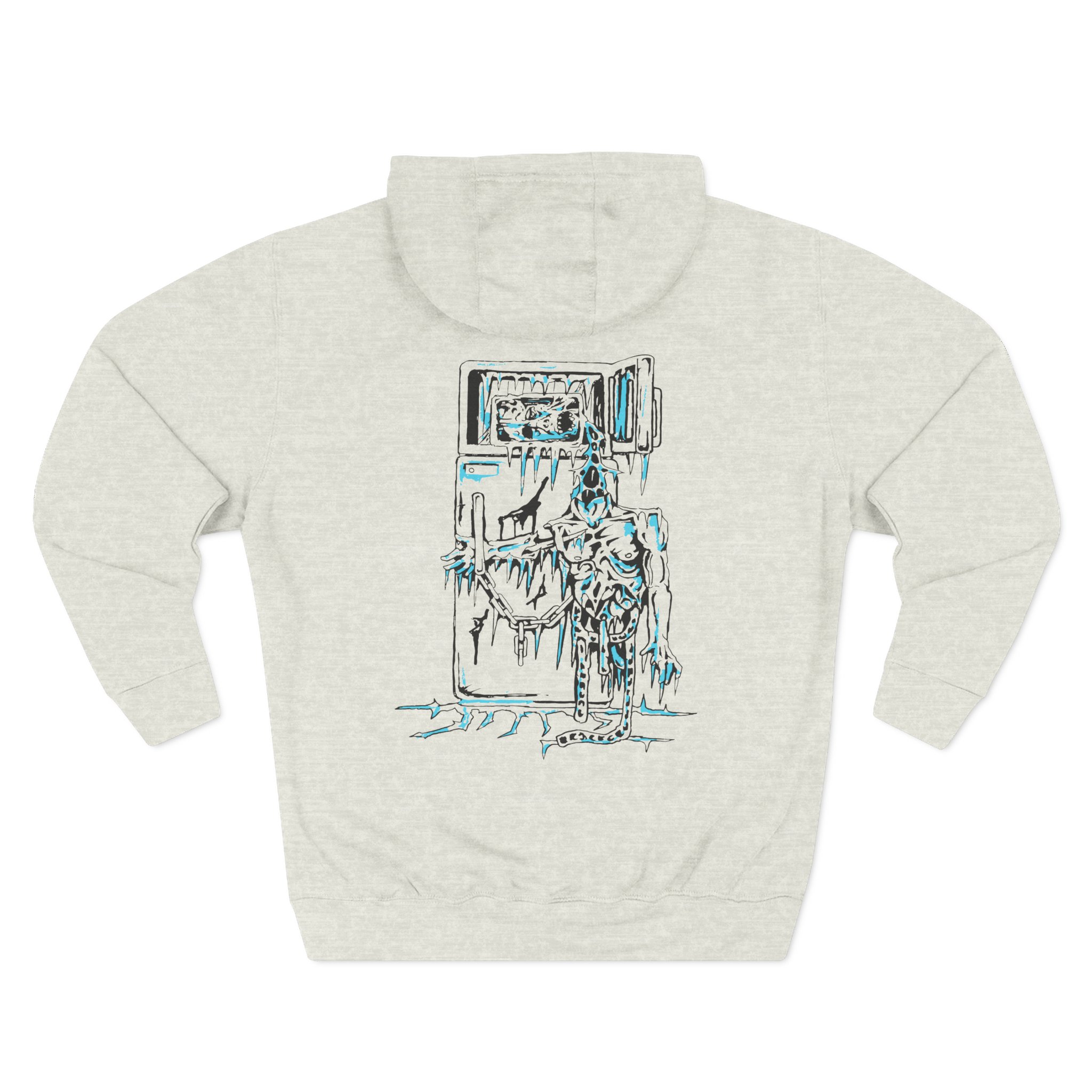Frozen Soul Hung Up on Ice Three-Panel Fleece Hoodie