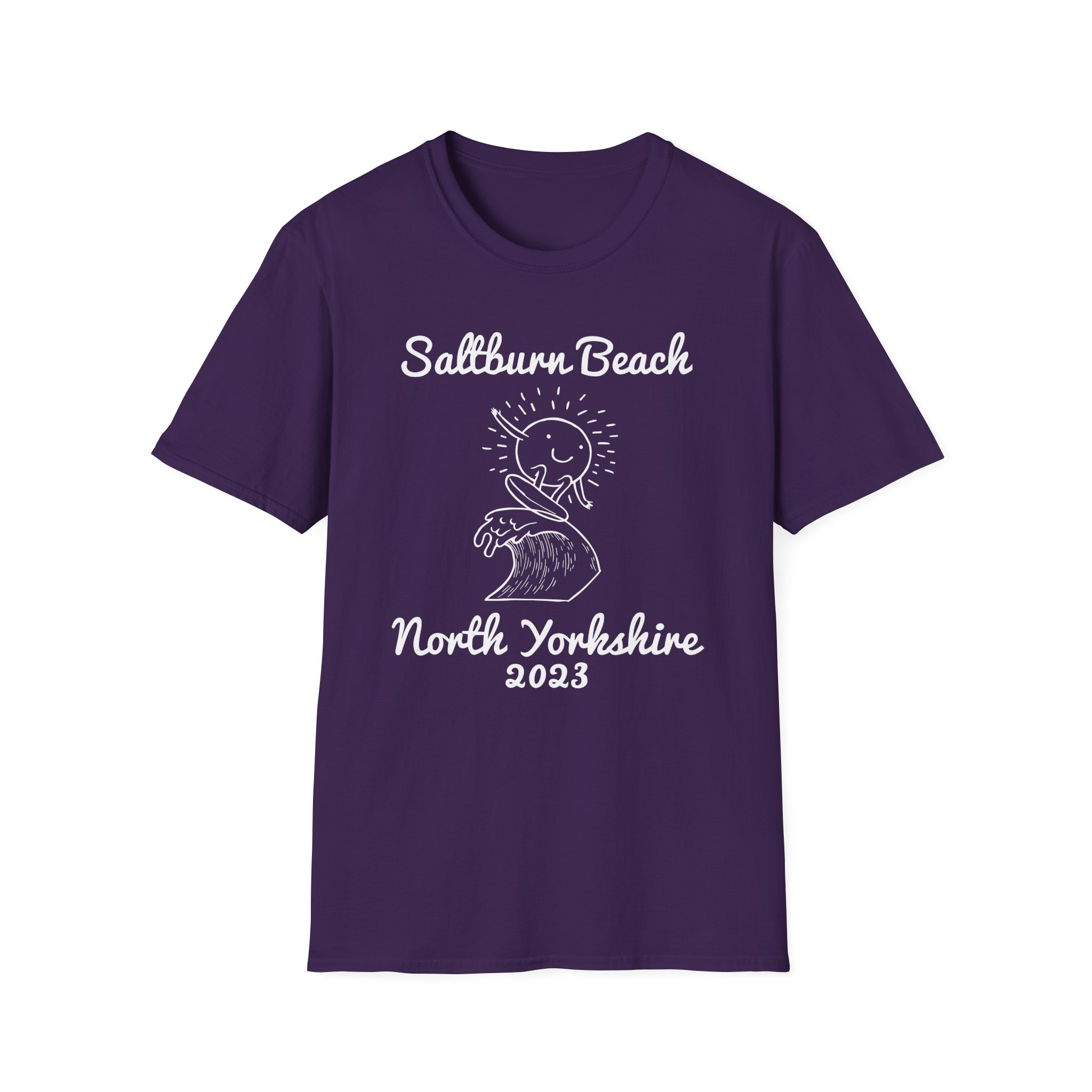 Saltburn Beach Unisex Softstyle T-Shirt