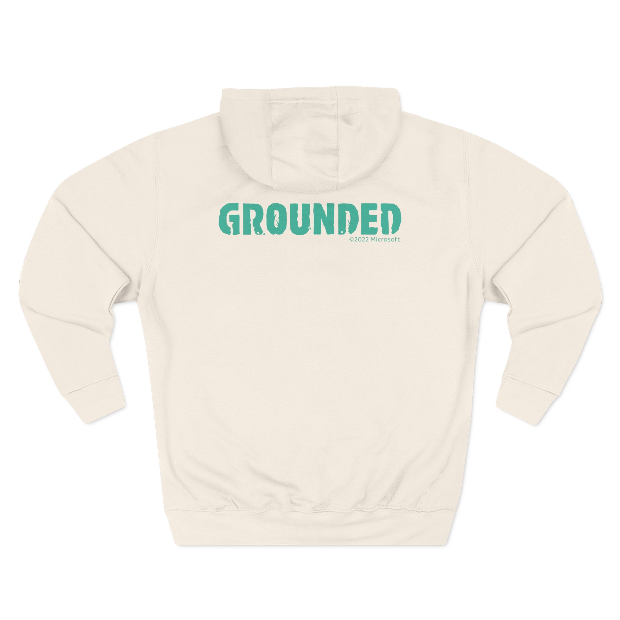 Grounded Faces Three-Panel Fleece Hoodie
