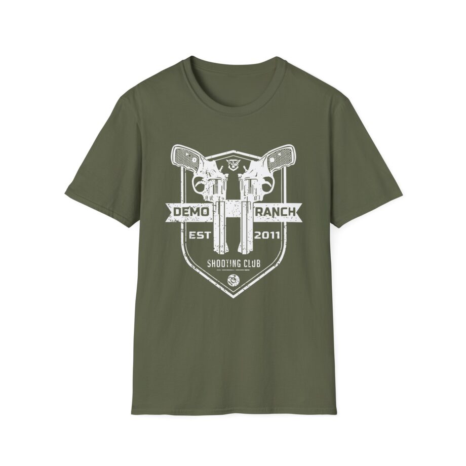 Demo Ranch Shooting Club Pocket Unisex Softstyle T-Shirt