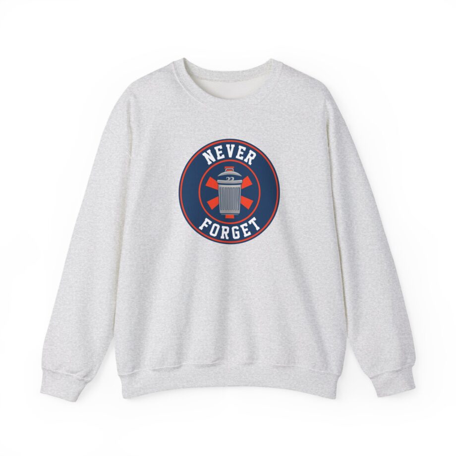 Trevor Bauer Never Forget Unisex Heavy Blend™ Crewneck Sweatshirt