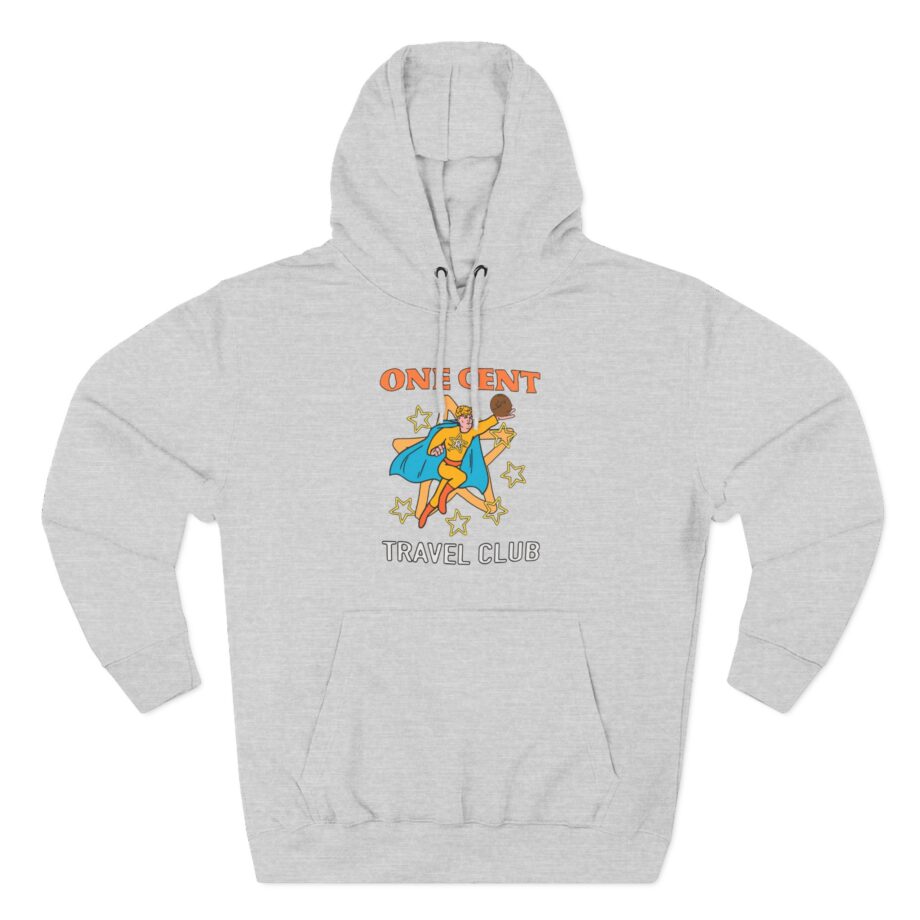 Ryan Trahan One Cent Adventure Awaits Travel Club Three-Panel Fleece Hoodie