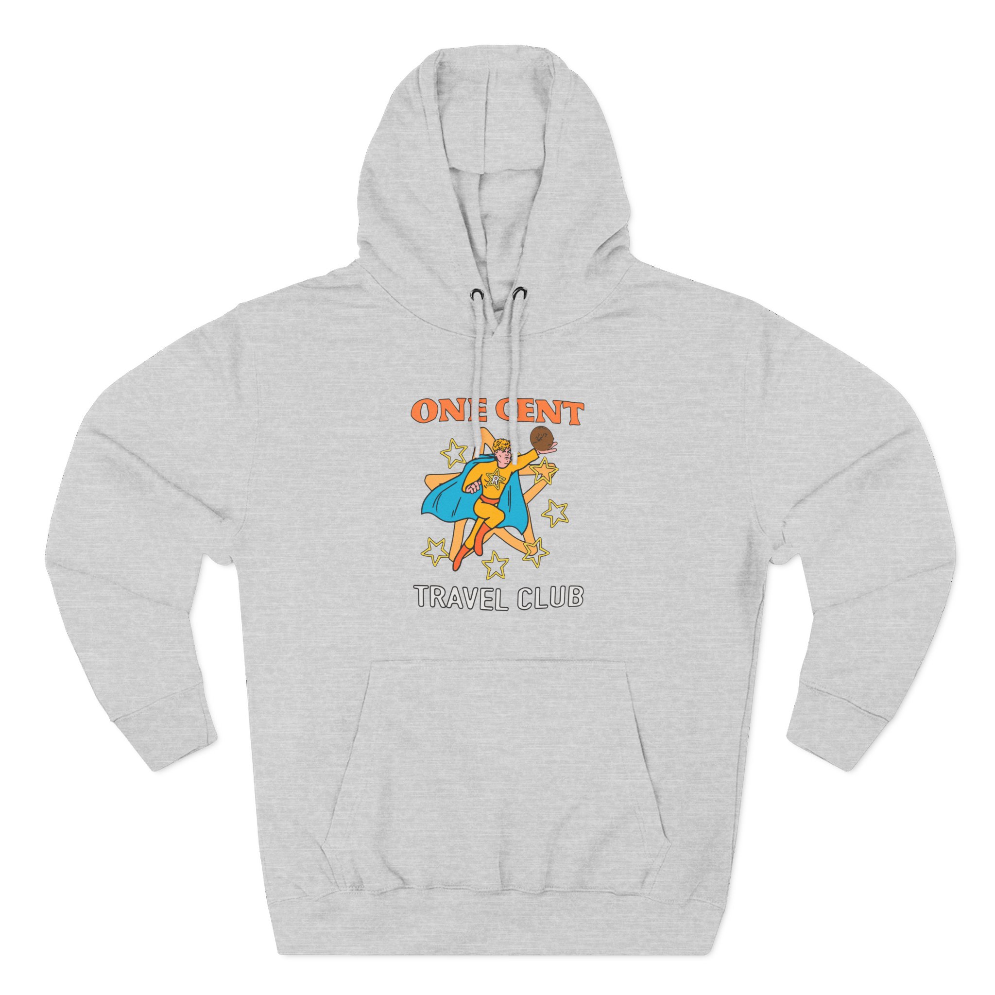 Ryan Trahan One Cent Adventure Awaits Travel Club Three-Panel Fleece Hoodie