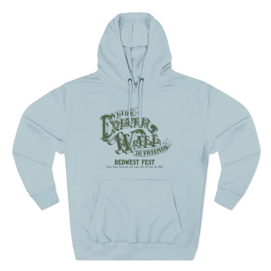 Colter Wall RedWest Fest Three-Panel Fleece Hoodie