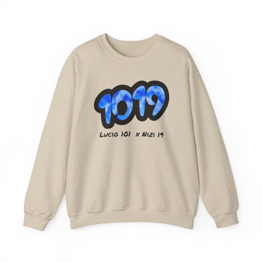 Lucio 101 x Nizi 19 Unisex Heavy Blend™ Crewneck Sweatshirt
