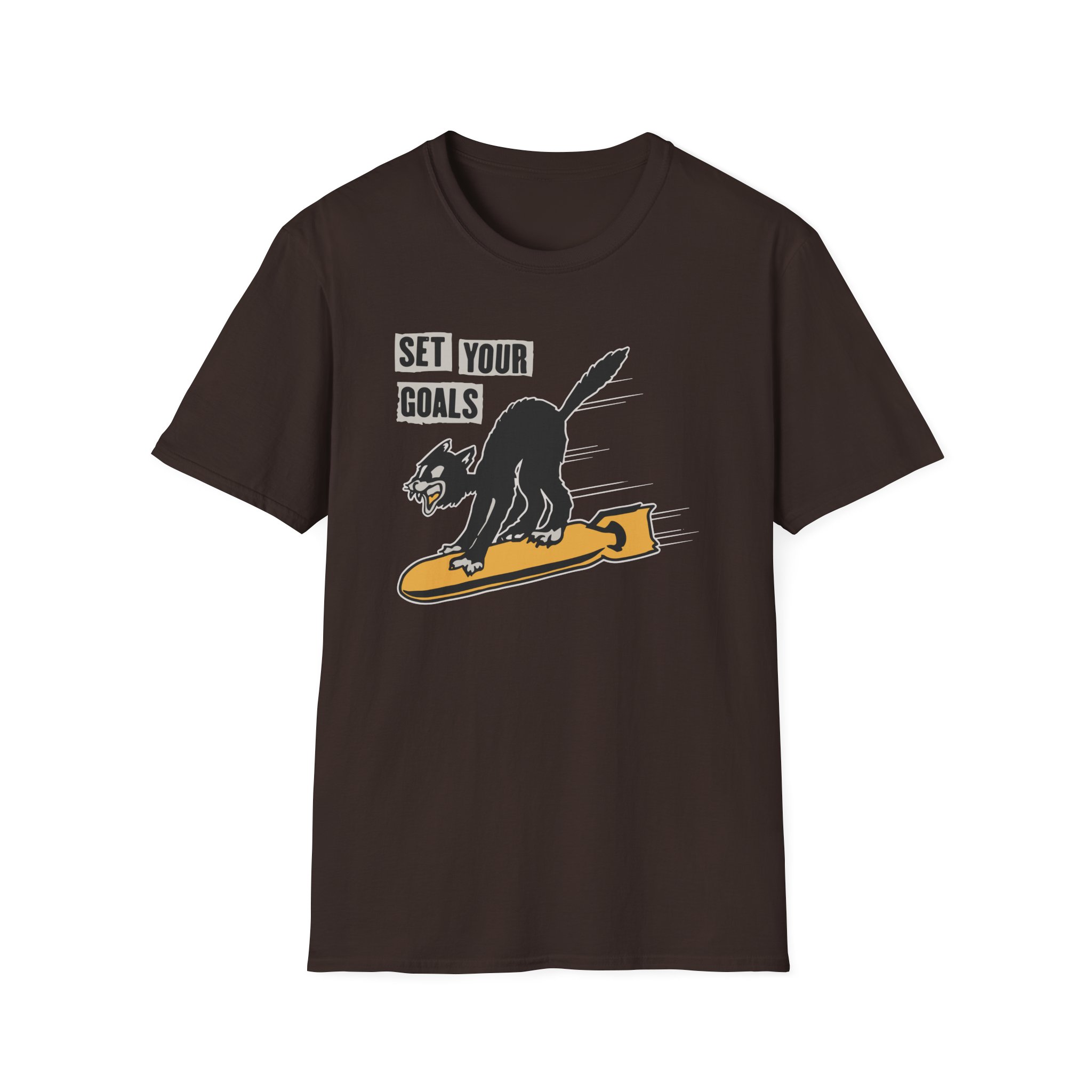 Set Your Goals Bomber Unisex Softstyle T-Shirt
