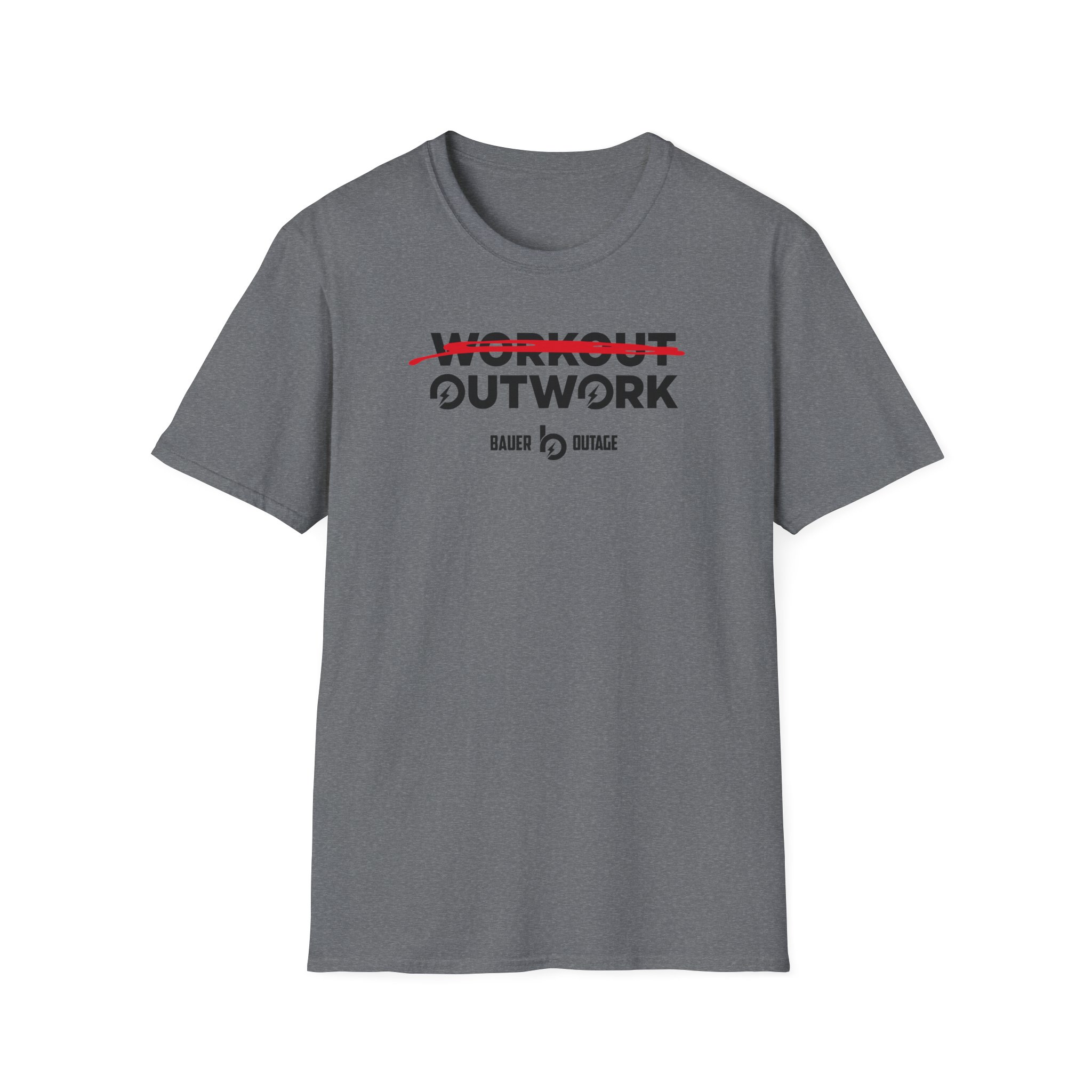 Trevor Bauer Outwork Workout Unisex Softstyle T-Shirt