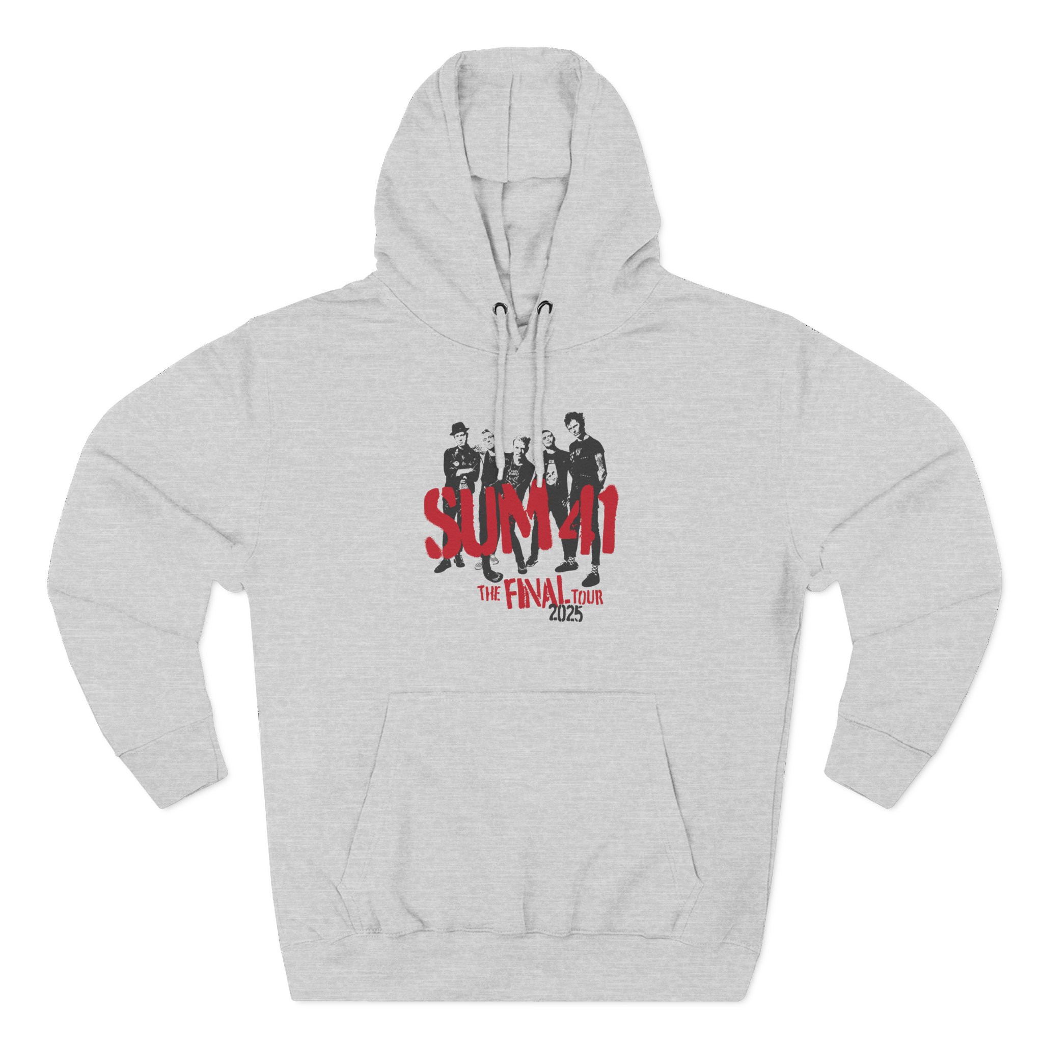 Sum 41 the Final Tour Three-Panel Fleece Hoodie