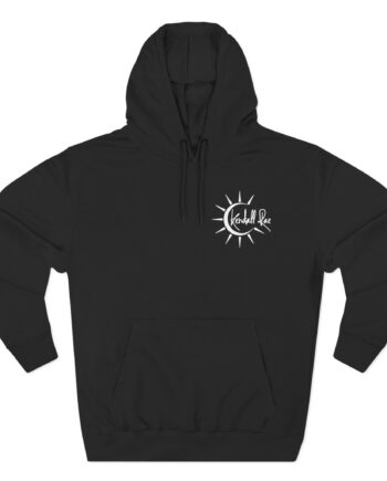 Kendall Rae Three-Panel Fleece Hoodie