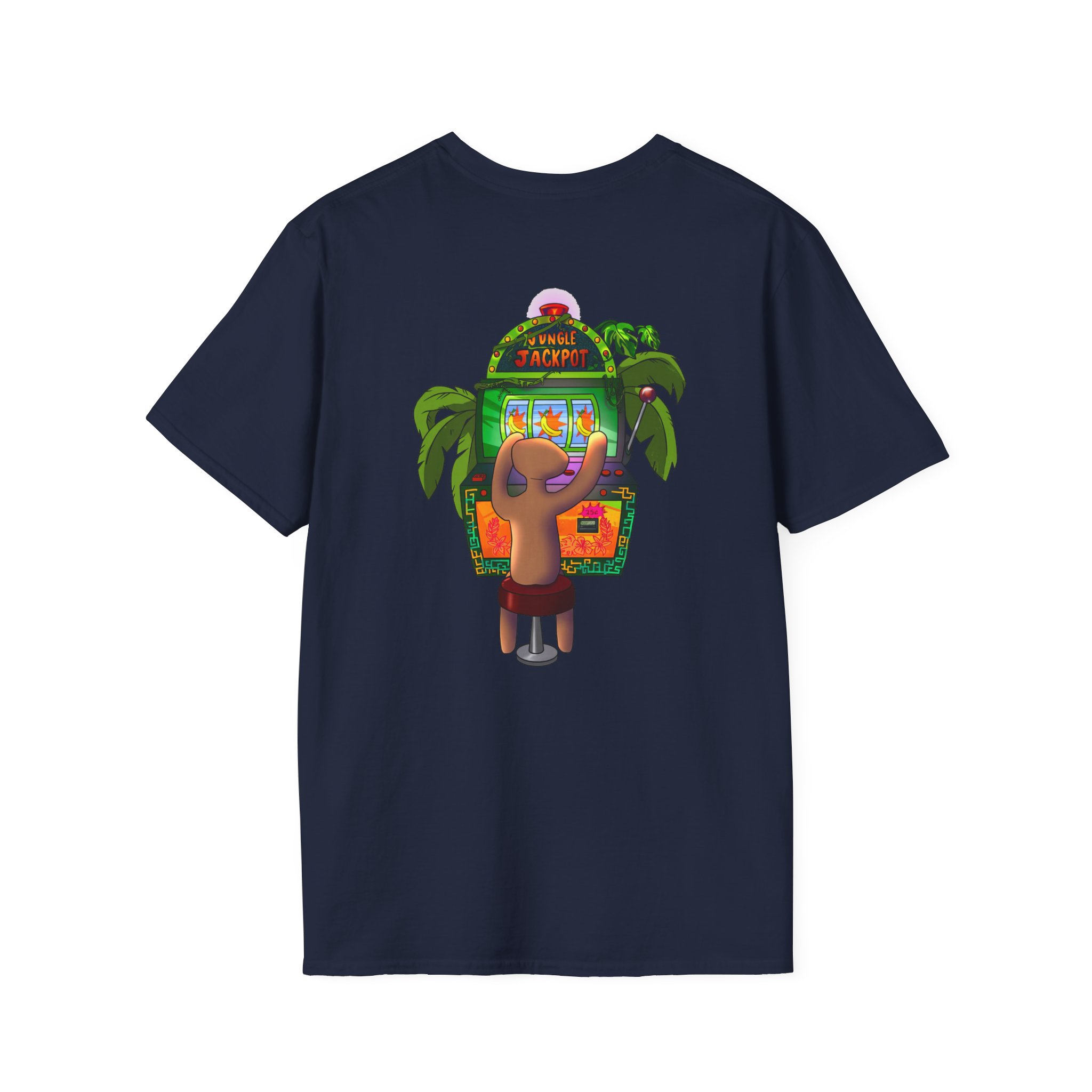 Spoonkid Jungle Jackpot Unisex Softstyle T-Shirt