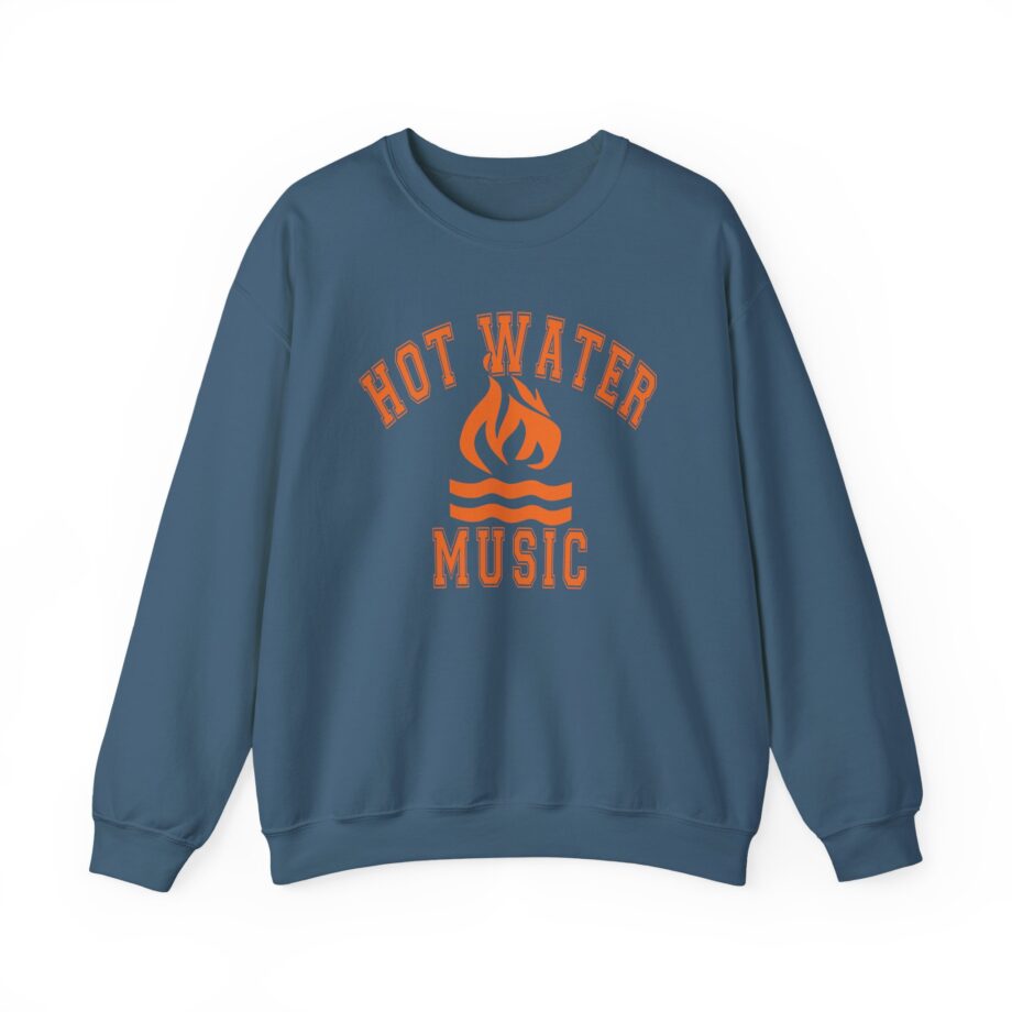 Hot Water Music College Flame Unisex Heavy Blend™ Crewneck Sweatshirt