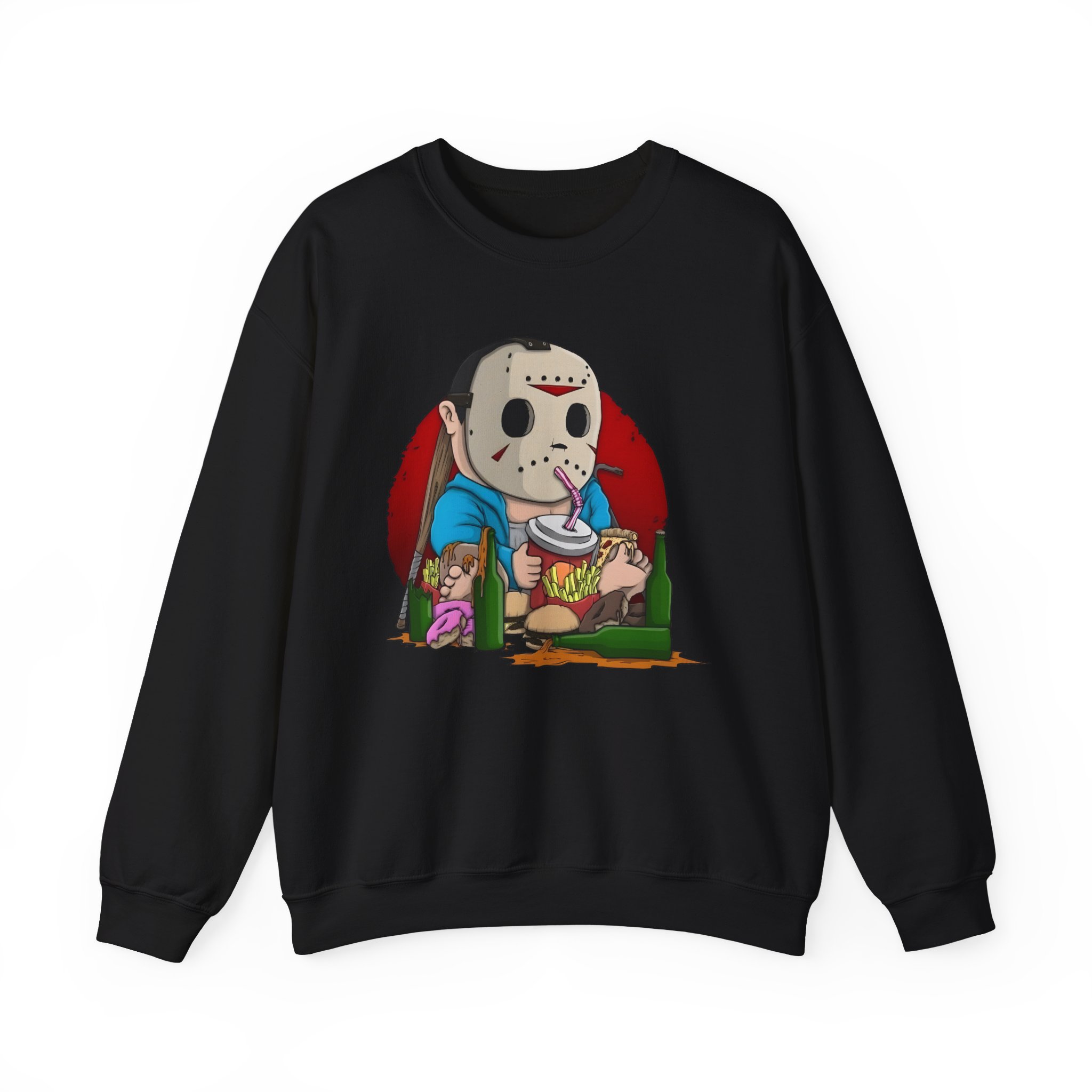 H2odelirious Cute Jason Voorhees Unisex Heavy Blendâ„¢ Crewneck Sweatshirt