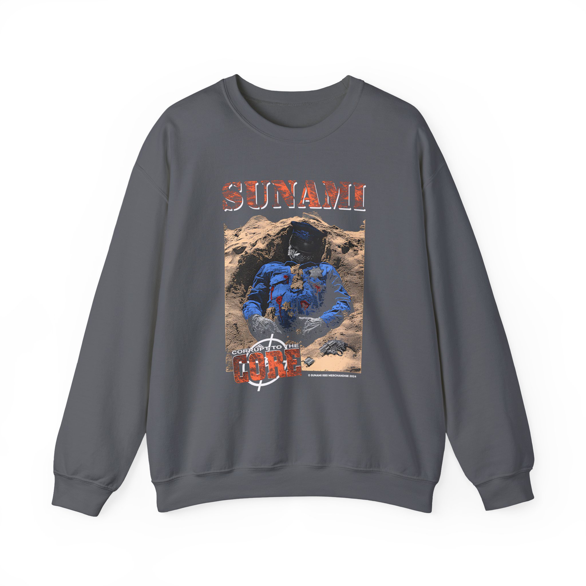 Sunami Corrupt to the Core Unisex Heavy Blendâ„¢ Crewneck Sweatshirt
