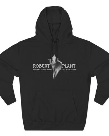 Robert Plant Lullaby Album Three-Panel Fleece Hoodie