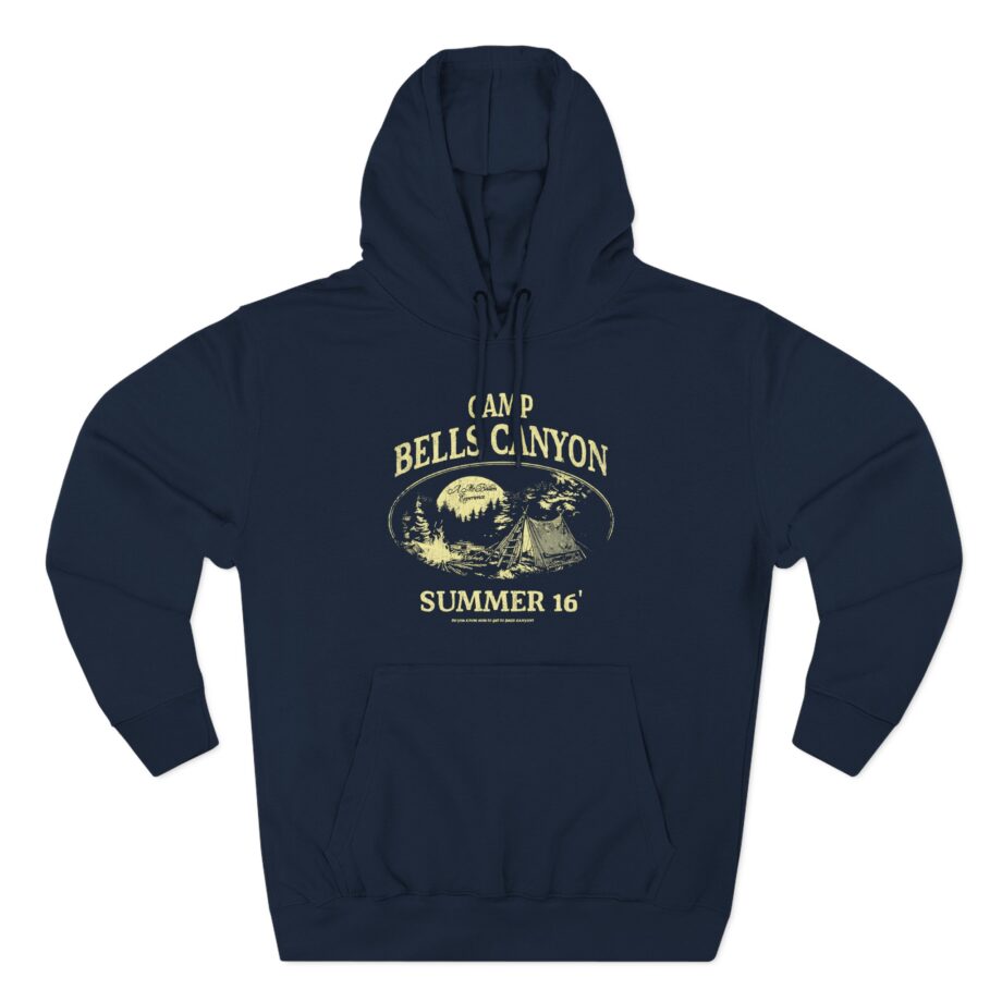 Mrballen Bells Canyon Distressed Three-Panel Fleece Hoodie